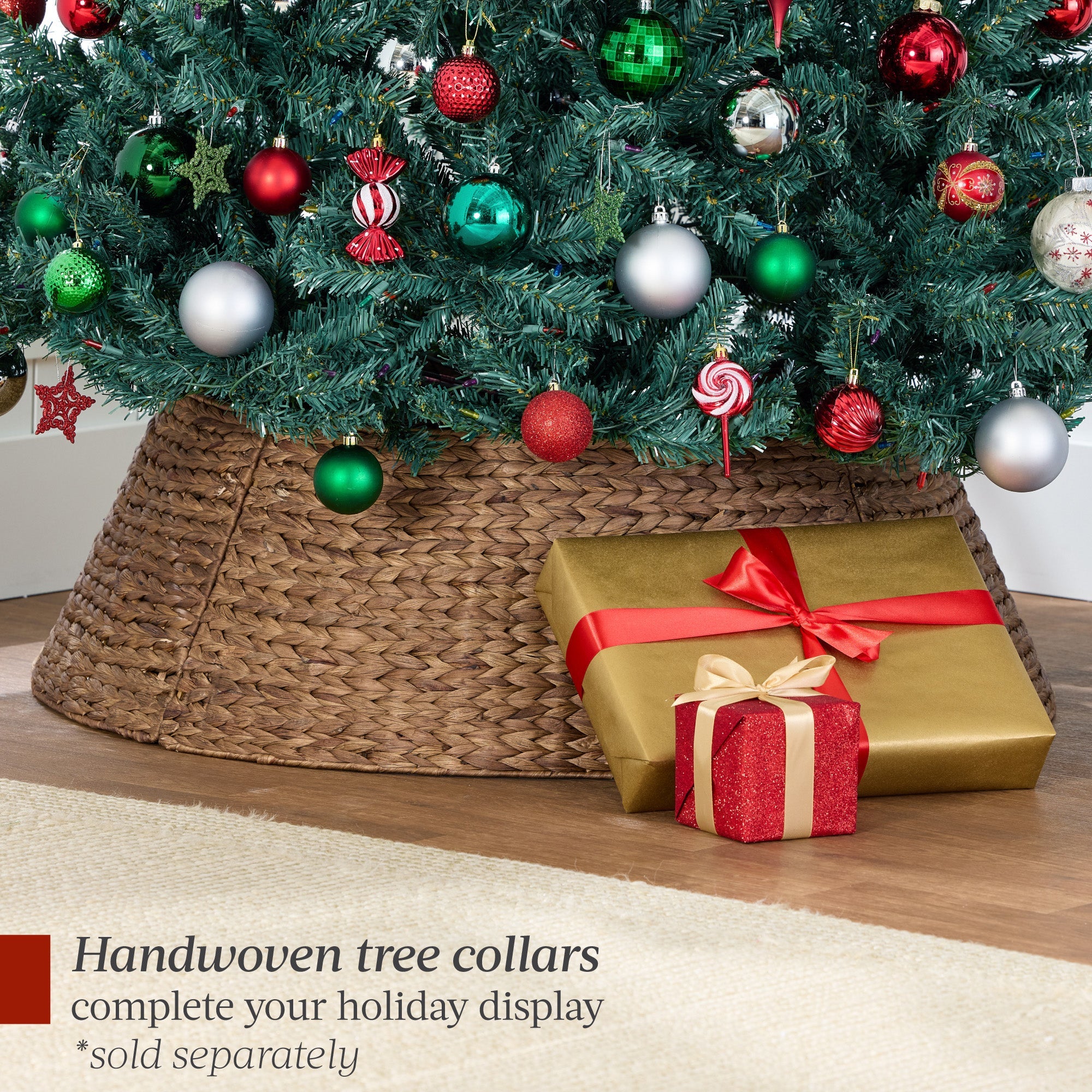 Pre-Lit Artificial Blue Spruce Christmas Tree w/Easy Assembly