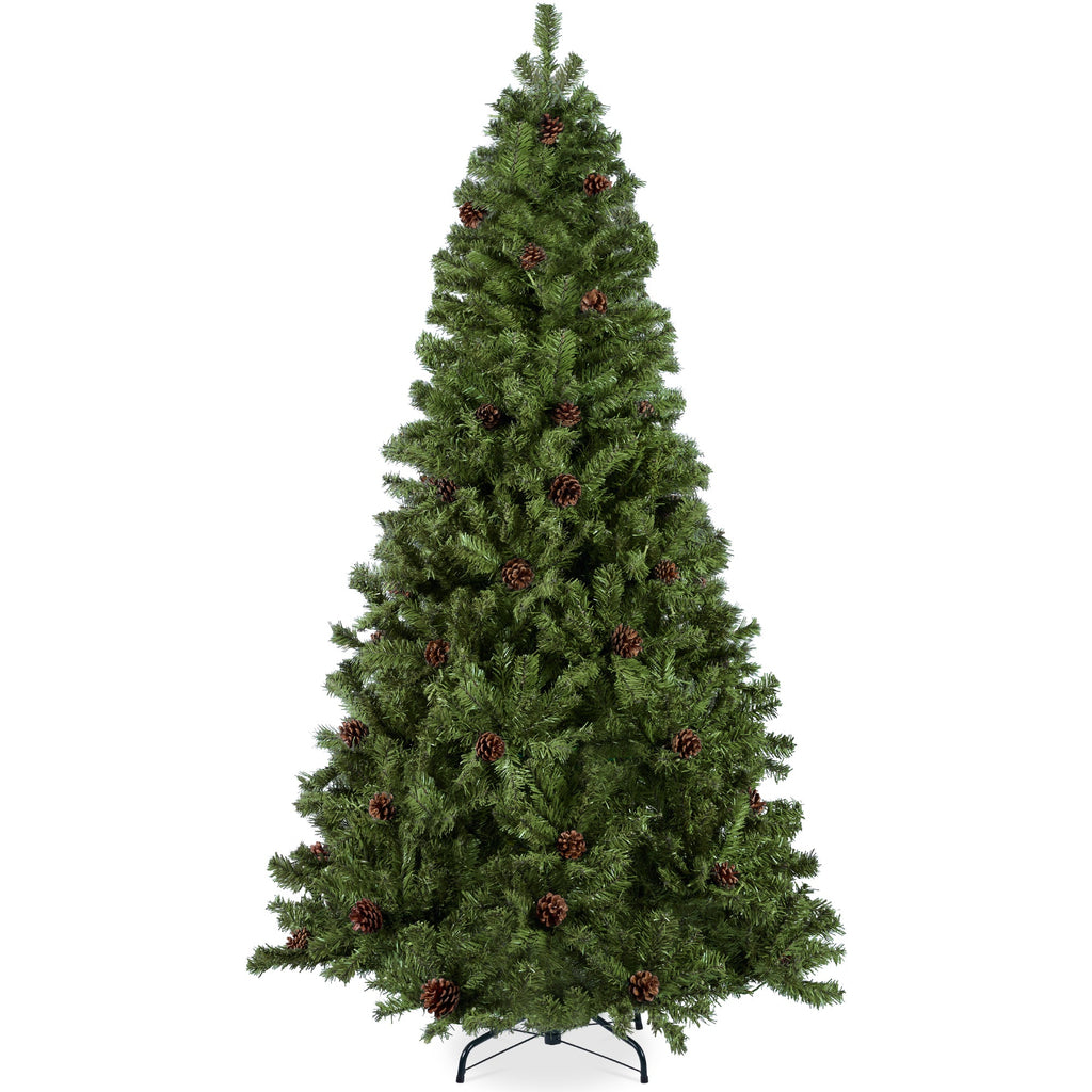 Pre-Decorated Christmas Tree w/ Pinecones