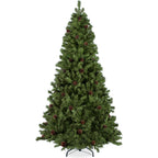 Pre-Decorated Christmas Tree w/ Pinecones