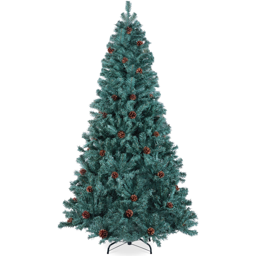 Pre-Decorated Christmas Tree w/ Pinecones