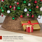 Pre-Lit Artificial Green Spruce Christmas Tree w/Easy Assembly